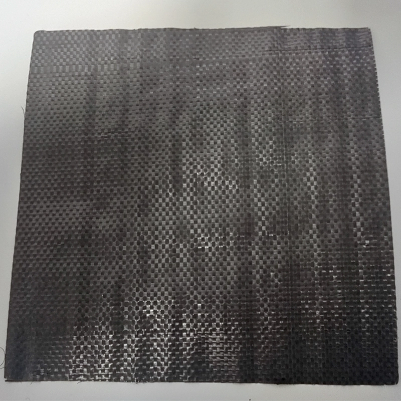 Drainage system special black plastic flat wire woven film yarn geotextile ls